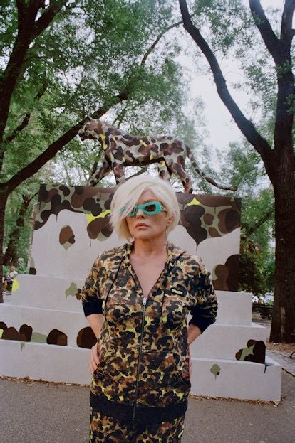 Debbie Harry Stars in Coach's New Camouflage .